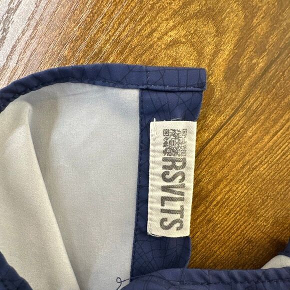 RSVLTS Marvel Spider-Man Shirt Medium Button Up Blue Short Sleeve Spidey Kunufle - Picture 11 of 11